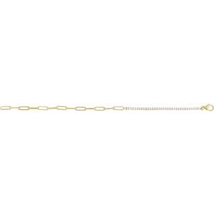 The Catherine Bracelet - 14K Yellow Gold 1 CTW Natural Diamond Line 7 1/2" Bracelet