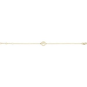 The Trina Bracelet – 14K Yellow Gold Our Cause for Paws 7" Bracelet