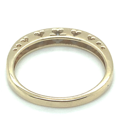10-karat Yellow Gold Diamond Ring