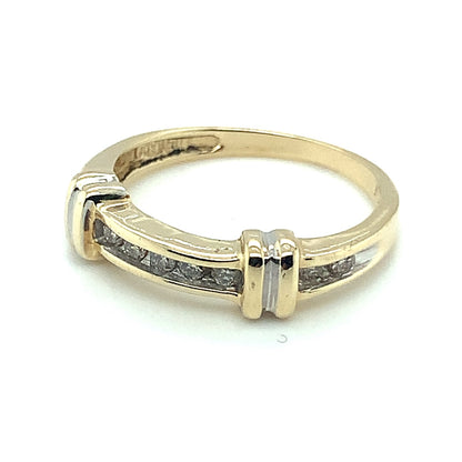 14-karat Yellow and White Gold Ring