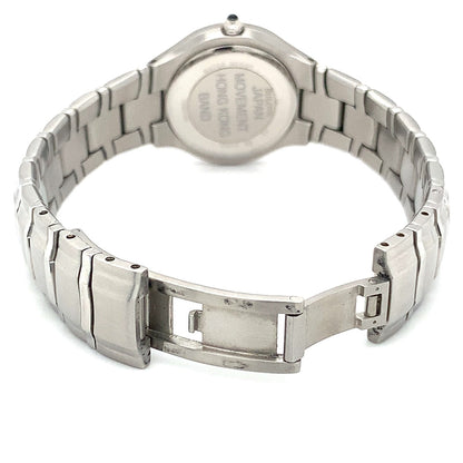 Stainless Steel Diamond Bulova Watch